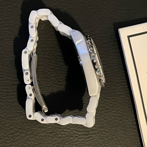 Chanel White Ceramic Watch - Picture 8 of 9